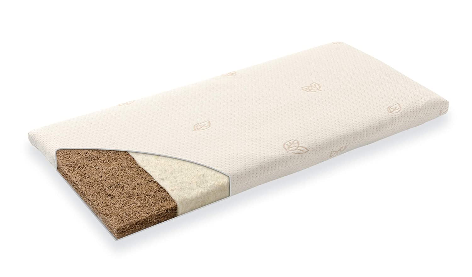 Traeumeland Träumeland T030121 Cradle, nature clouds 40 x 90 cm beige