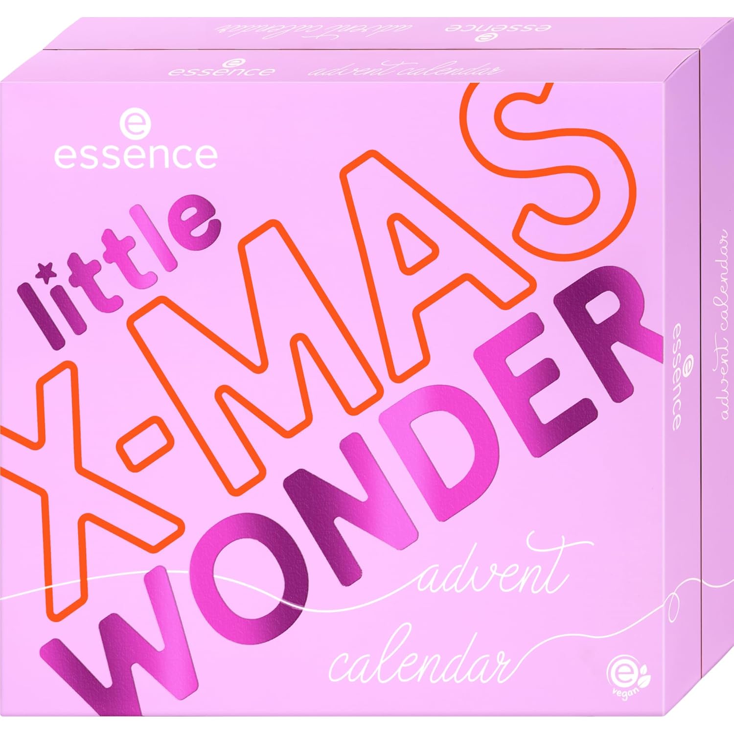 essence little X-MAS WONDER advent calendar, acetone-free, vegan, paraben-free, nanoparticle-free, pack of 1