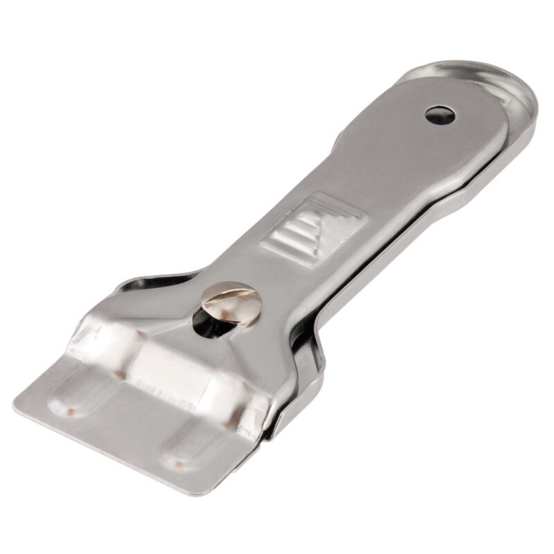 XAVAX glass scraper for glass-ceramic cooktops, ergonomic