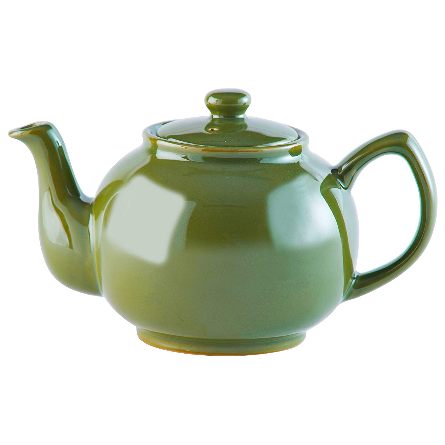 Price & Kensington Teapot With Lid – Colour: Olive Green – Typical English 