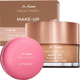 M. Asam Gift Set Foundation Porcelain Teint SPF 30 & Lip Balm Macaron Soft Silk, 1 pc