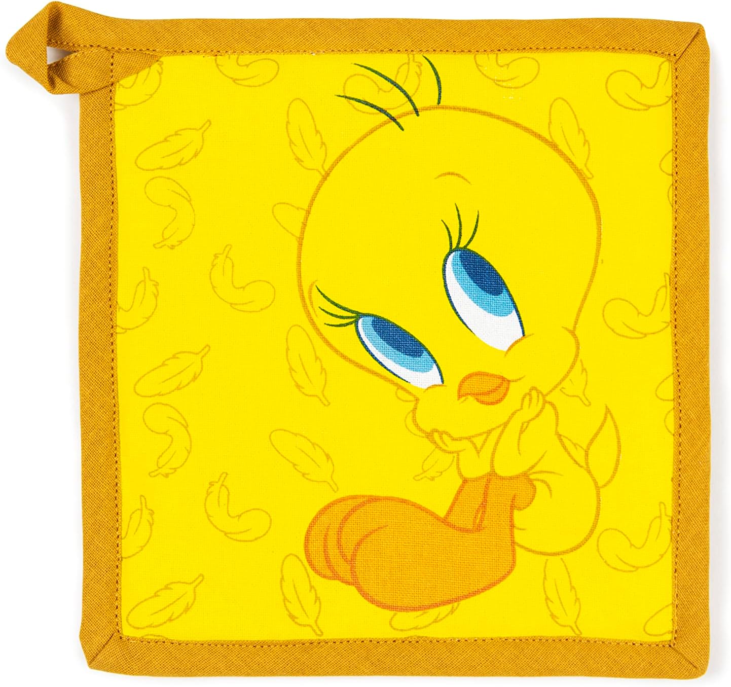 Excelsa Tweety Pot Holder 20 x 20 cm 100% Cotton Lining Polyester Filling