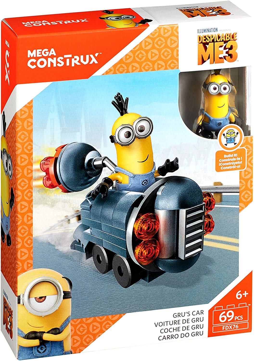 Mega Bloks Despicable Me 3 Grus Car Mega Cons Trux