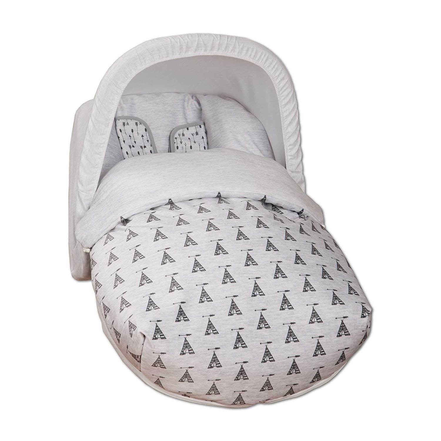 Baby Line Babyline Tepee Footmuff Group 0 Unisex Grey
