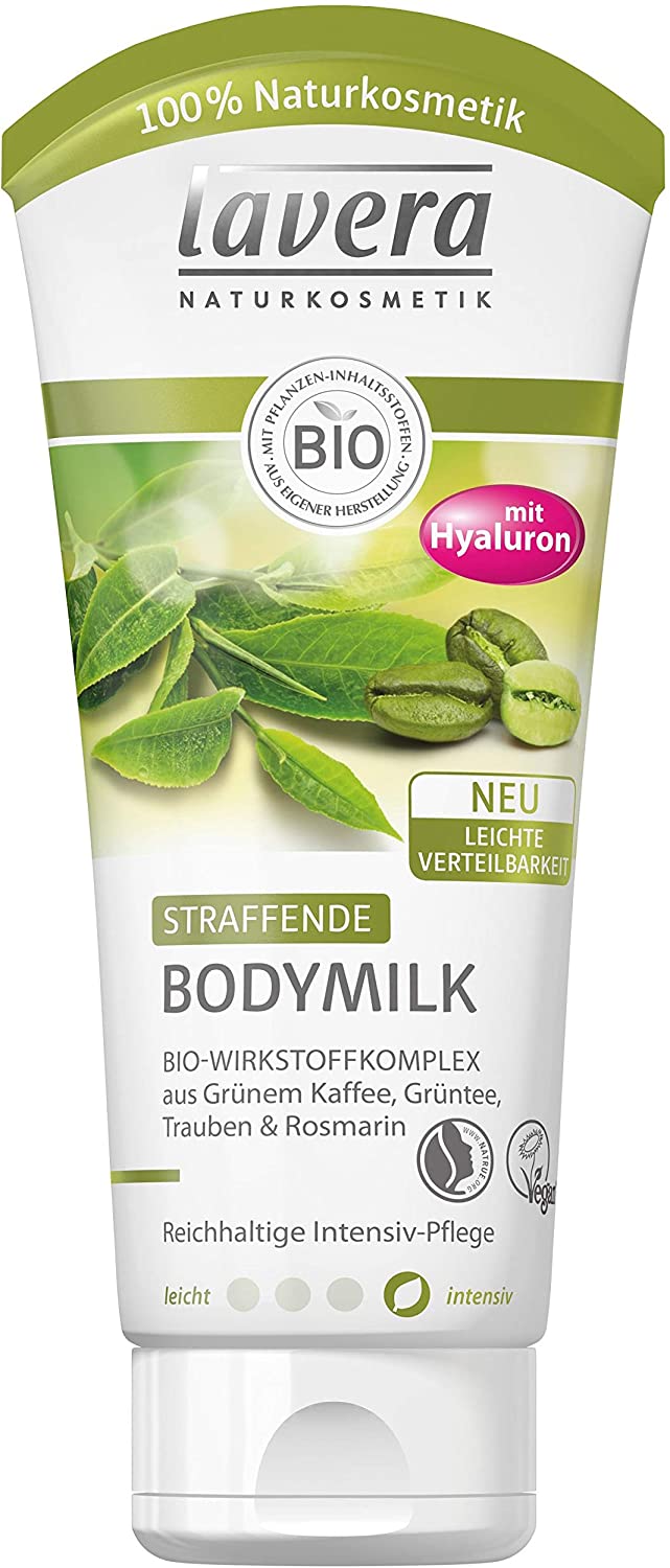lavera Firming Body Milk with Hyaluronic Body Care (1 x 200 ml)
