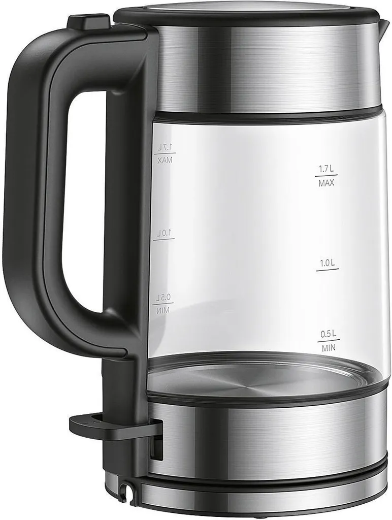 Xiaomi BHR7423EU Glass Kettle, 1.7 l, LED Lighting, Cordless Pouring