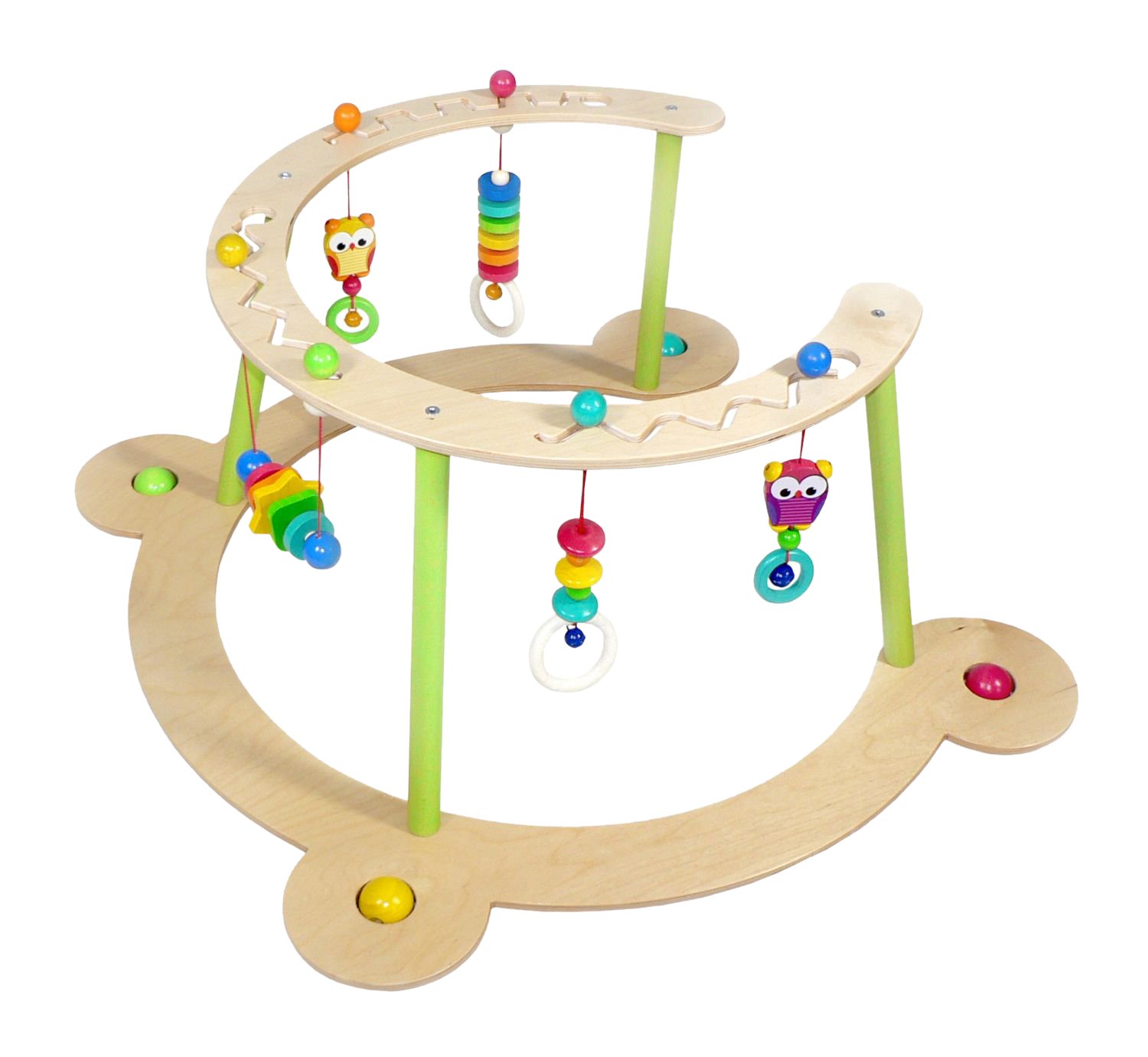 Hess Wooden Baby Toy 13377 Gaming and Learner Owl Wood 70 x 70 x 36 cm