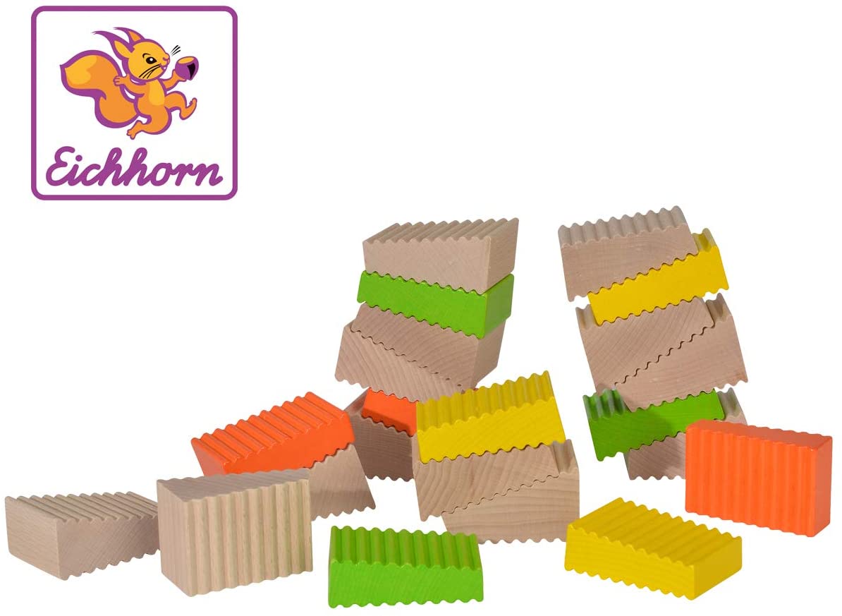 Eichhorn 100024261 Wooden Building Shape Extra Large Shape Building Blocks,