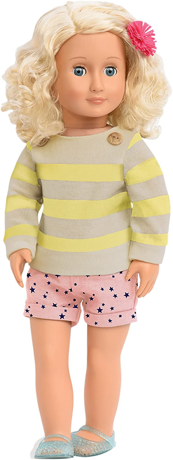 Our Generation Bd31090 – Og Jodie Doll With Shorts And 46 Cm/18 "