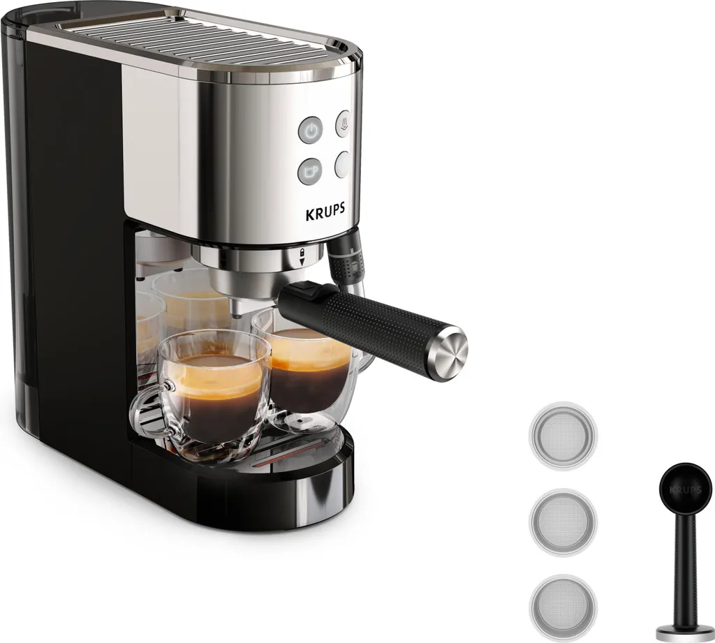 Krups XP444C Virtuoso+ portafilter espresso machine