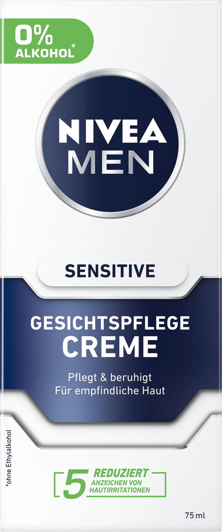 NIVEA MEN Day Care Sensitive Face Cream, 75 Ml