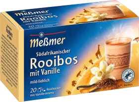 Meßmer Rooibostee South African rooibos with vanilla (20 bags), 35 g
