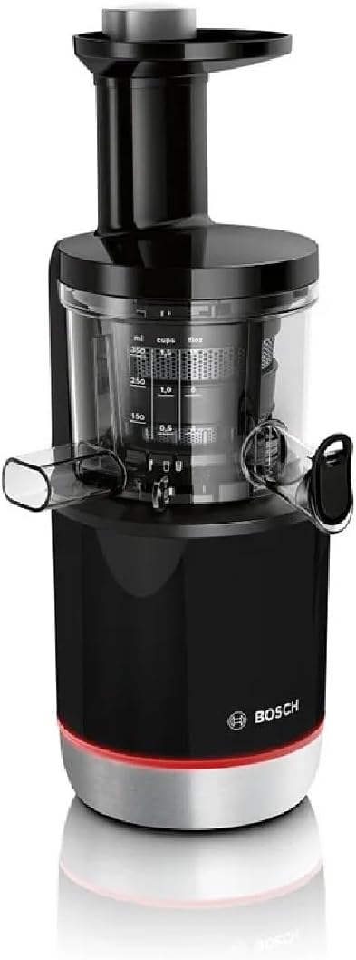 Bosch MESM731M Slow juicer Black 150 W MESM731M, Slow juicer, Black, 55 RPM, 1.3 L, 1 L, 150 W