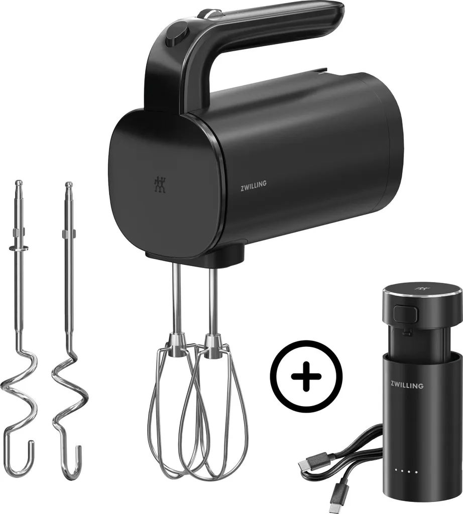 Zwilling XTEND - Full power. No cables. Starter set with battery-powered hand mixer.