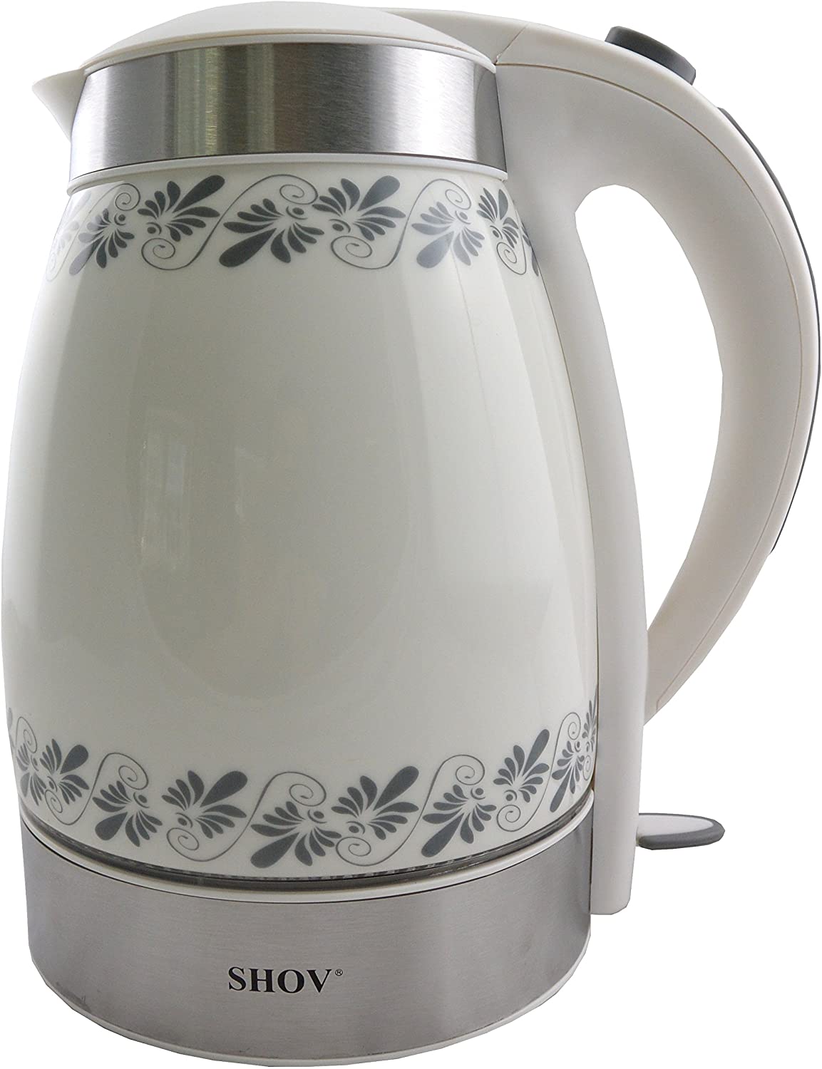 Shov Ceramic Design Kettle with LED Lighting