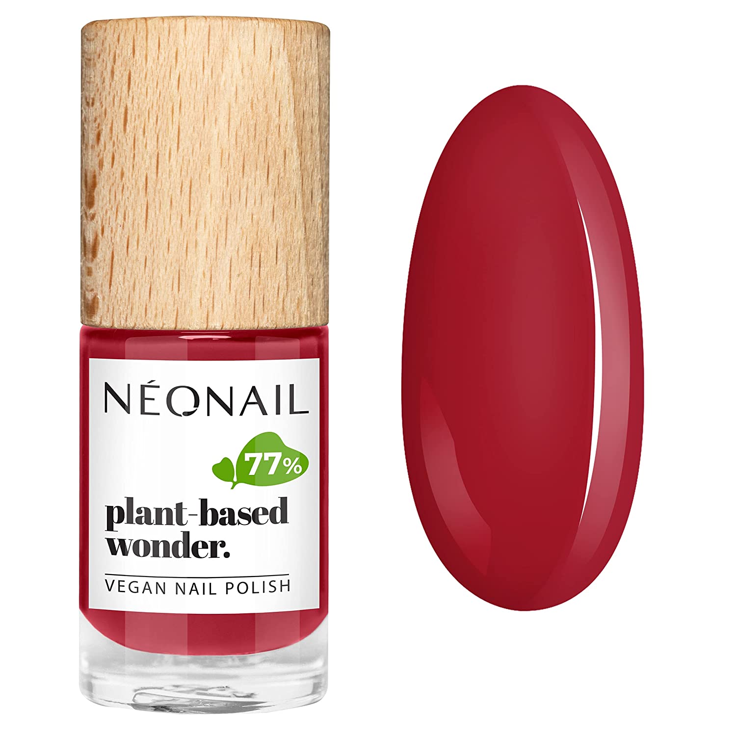 NEONAIL VEGAN Classic Nail Polish Red 7.2 ml Pure Exotic 8682-7, ‎pure