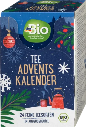 dmBio Advent calendar 2023, tea moments (24 bags), 45.75 g
