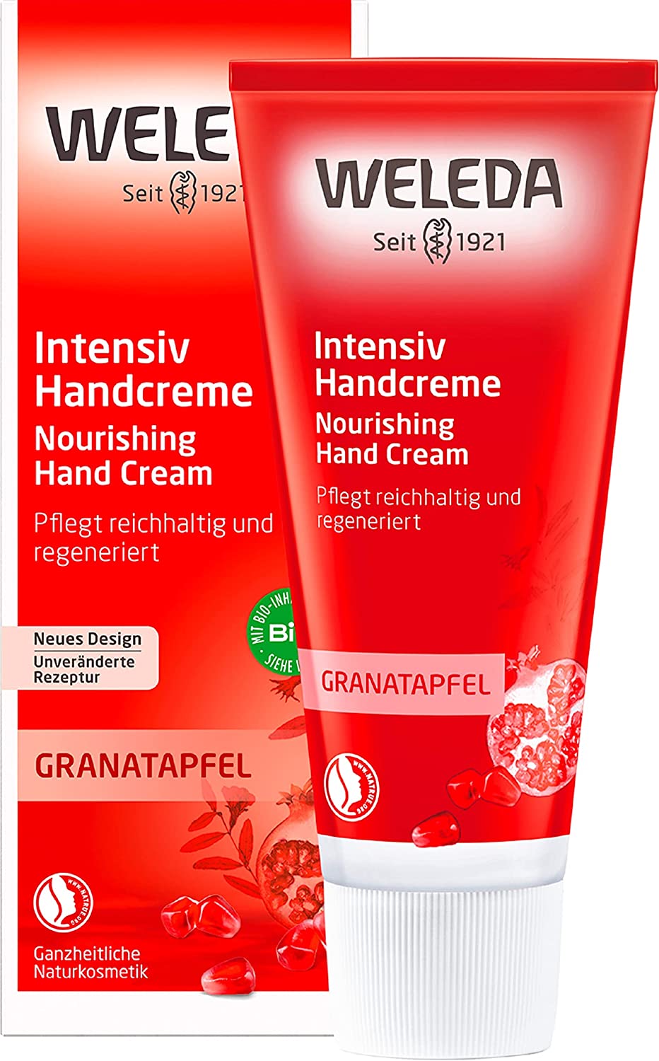 Weleda Organic Pomegranate Regeneration Hand Cream (1 x 50 ml)