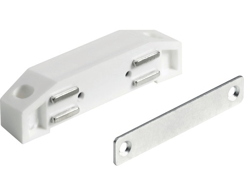 Hettich XXL magnetic catches, white, 10 pieces