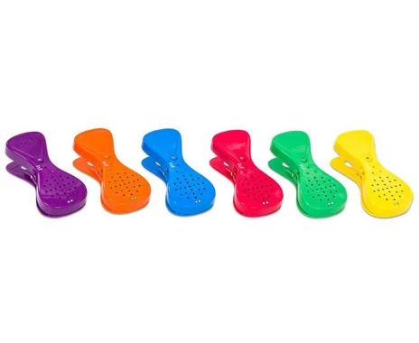XXL language clip, set of 6