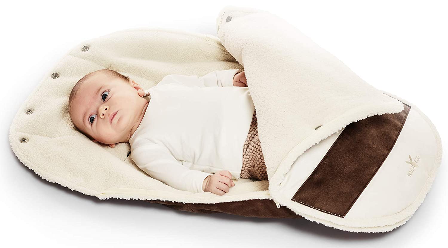 Wallaboo Cosy Soft Suede Footmuff 0-12 Months