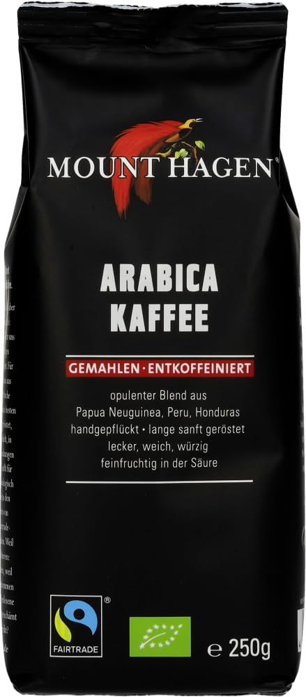 Mount Hagen Ground Roasted Coffee Decaffeinated