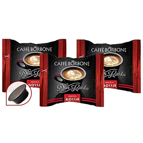 Caffé Borbone Capsules compatible Lavazza A Modo Mio coffee \'Borbone Don Carlo blend red
