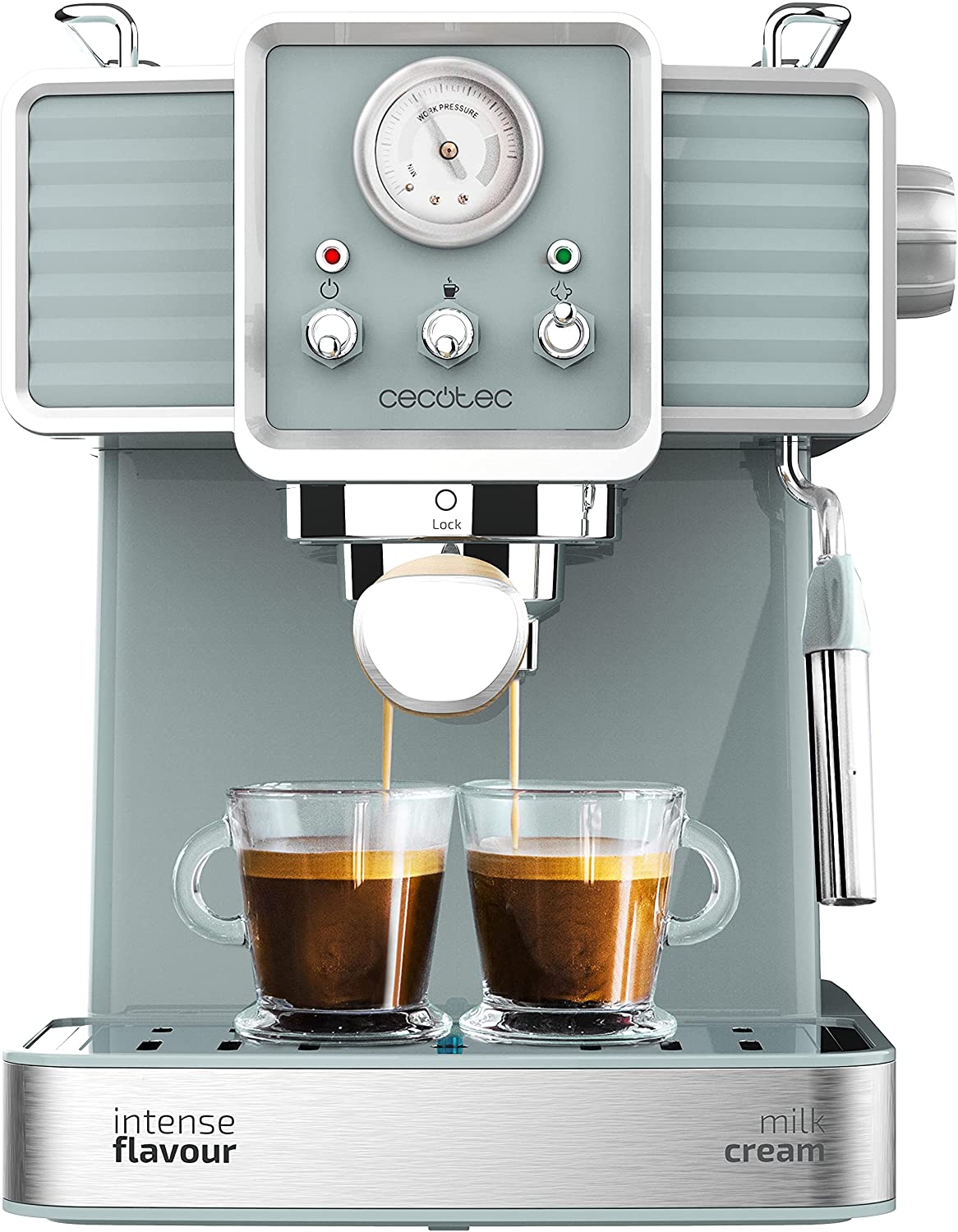 Cecotec Power Espresso 20 Traditional Espresso Machine 1350 W 20 Bar Pressu
