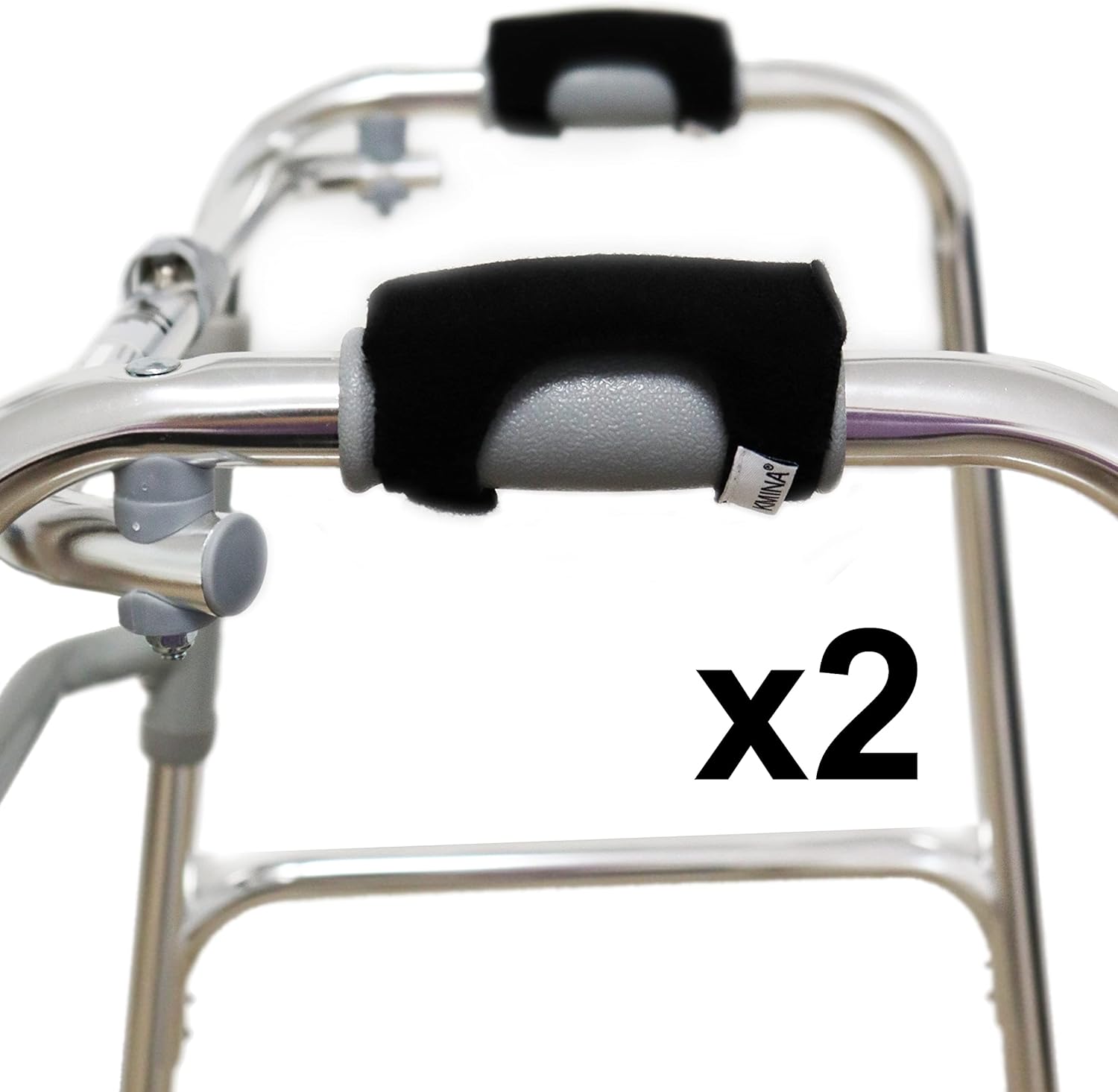 KMINA - Rollator handles (x2 pieces), grip pads, accessories, upholstery handles, handles, upholstery, handle.