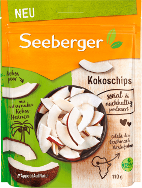 Seeberger Coconut chips, 110 g