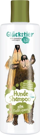 Glückstier Dog shampoo for all coat types, 250 ml