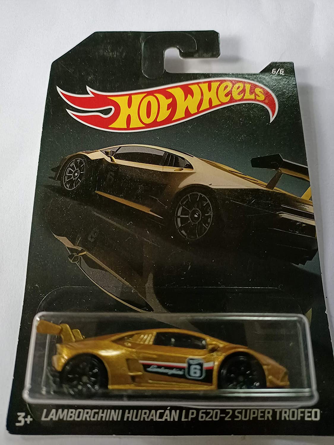 Hot Wheels Lambor Huracan Lp 620 2 Super Trofeo 6/6, Gold
