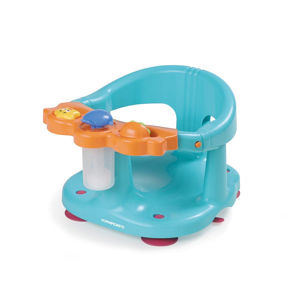 Foppapedretti Tuff etto 9700030640 Bath Seat, Orange/Light Blue