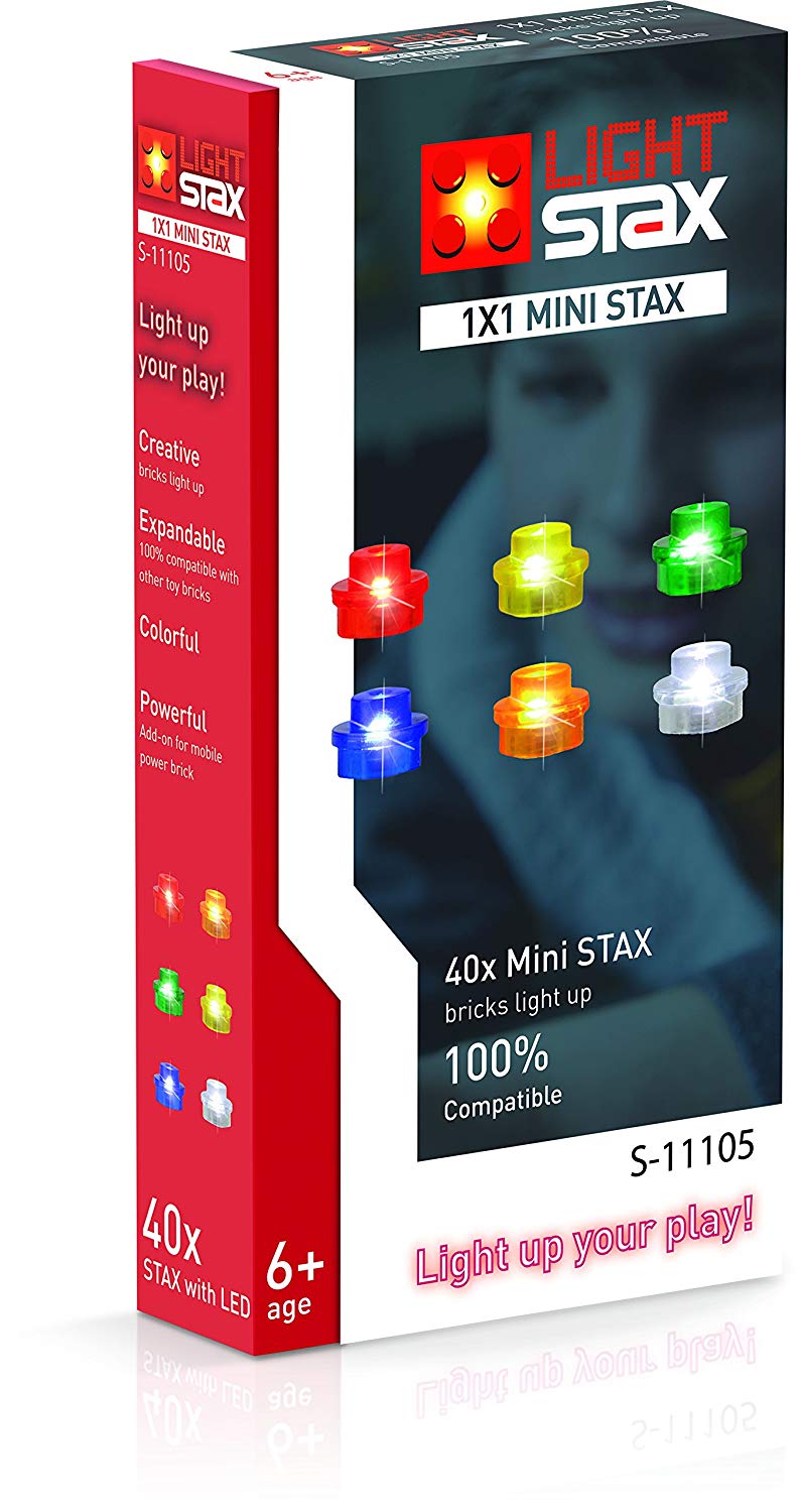 Light Stax S 11105 Light Stax Accessories, Compatible With Lego 40 Mini Sta