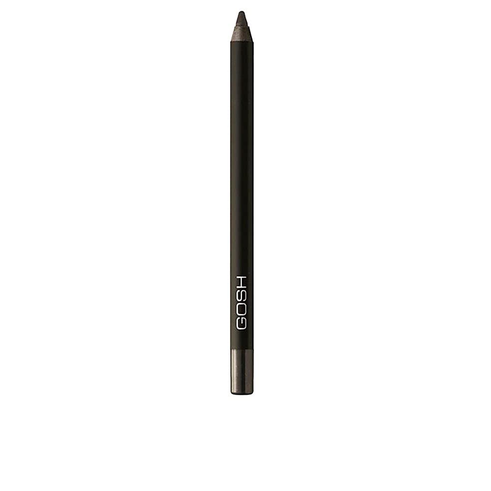 Gosh Velvet Touch Eyeliner & Kajal with soft texture for easy application | Waterproof & high opacity | With a nourishing vitamin E & jojoba oil | Vegan & perfume -free i Hypnotic gray