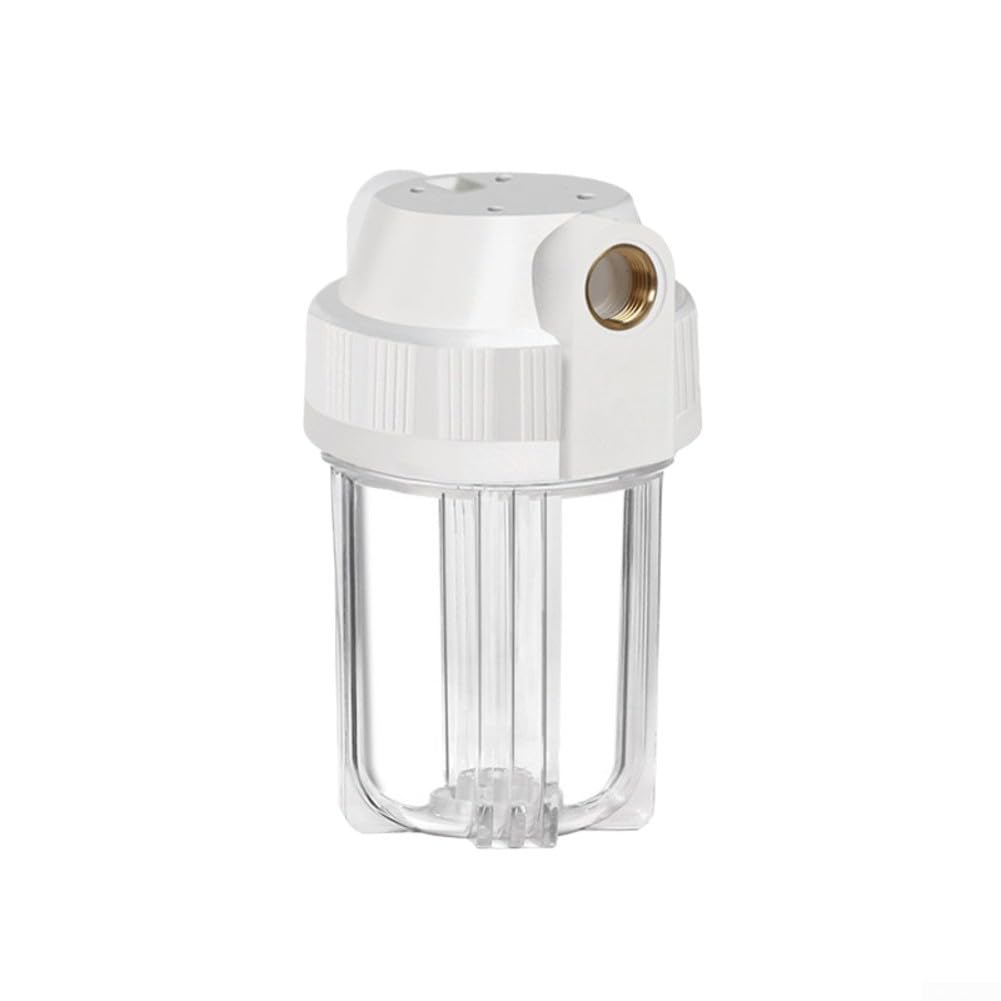 12.7 cm water filter bottle with pre-filter for clean drinking, featuring a clear design and compatible with multiple home water purification systems (1.9 cm)