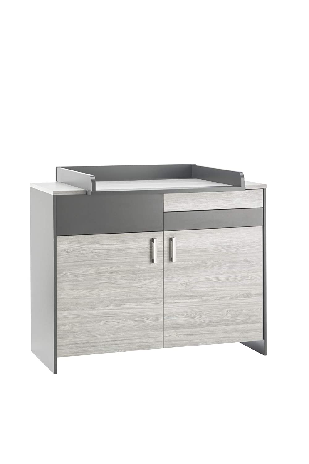 Schardt 05 950 23 Clou Changing Table with Nappy Changing Table, Grey