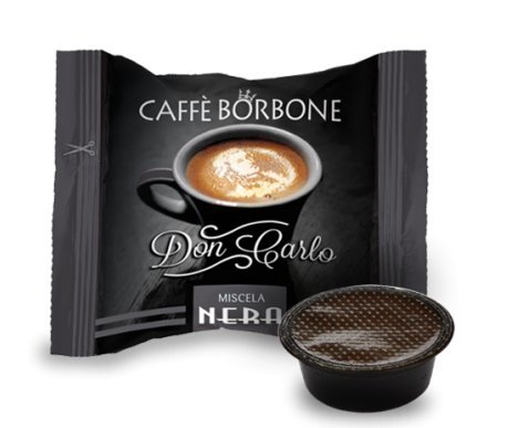 Caffé Borbone 1000 Caps Borbone blend black, compatible with A modo mio