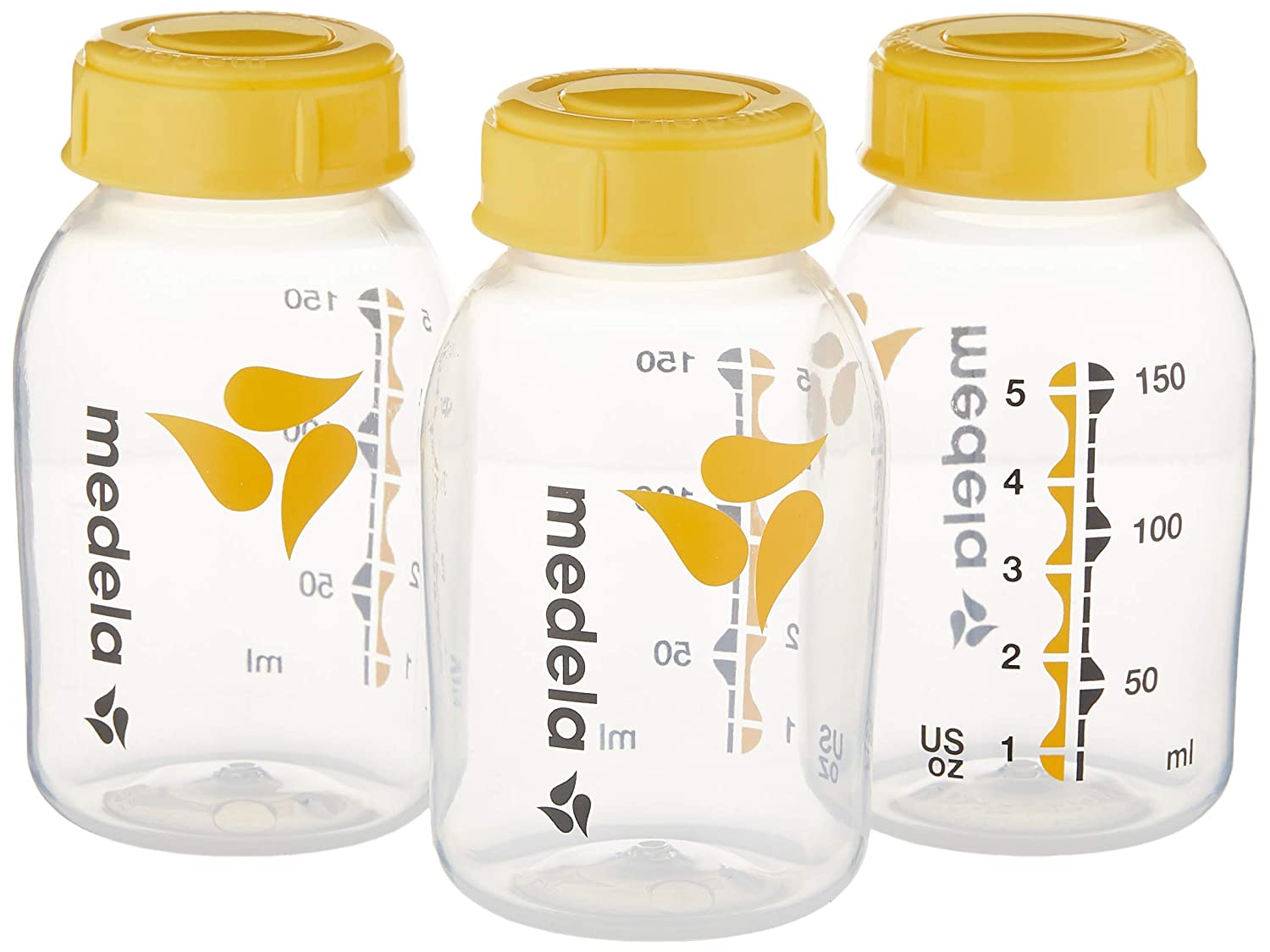 Medela 800.0796 Milk Bottles, 150 ml, Pack of 3