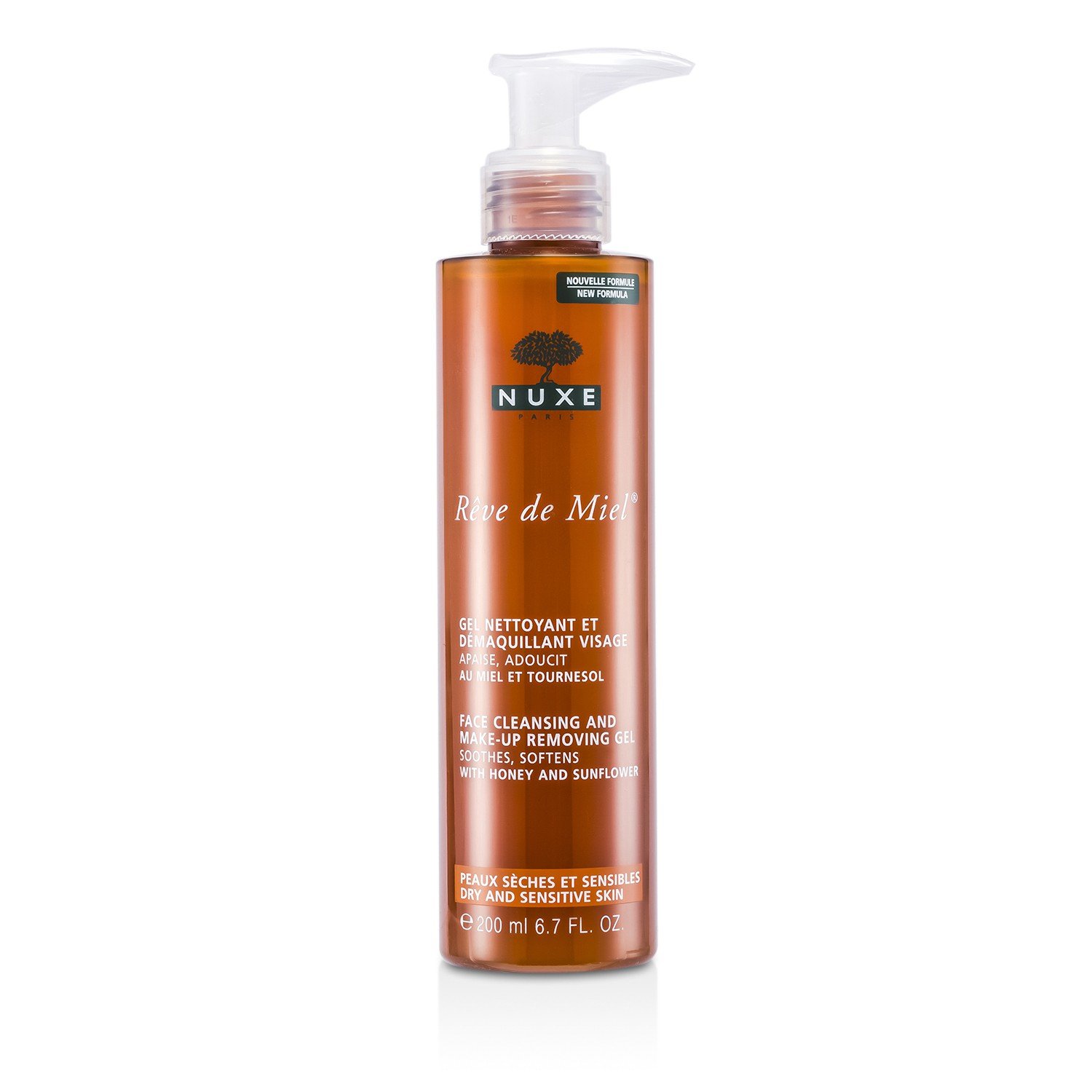 Nuxe Reve de Miel Face Cleansing & Makeup Removing – 200ml/6.7oz