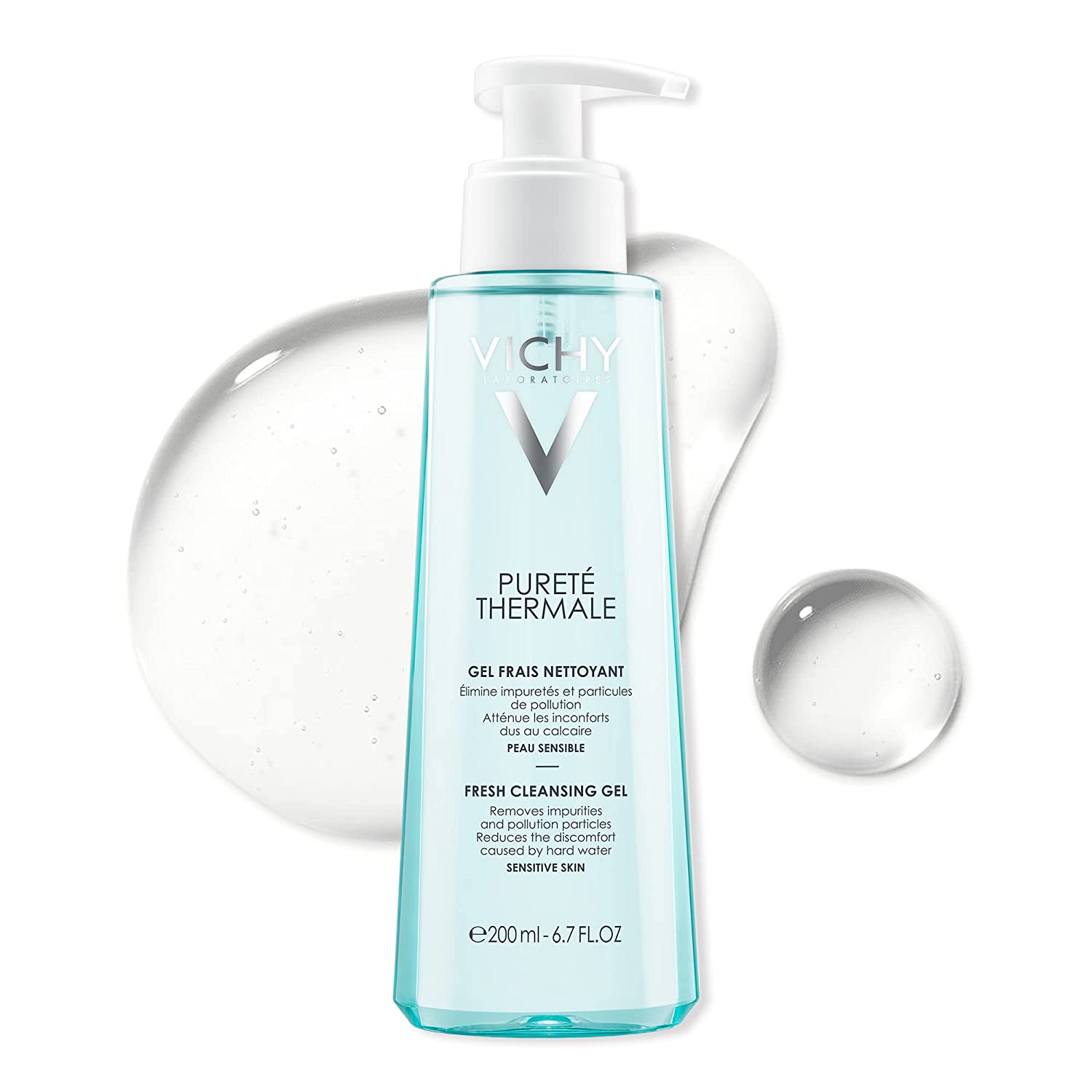 Vichy Purete Thermal Fresh Cleansing Gel 200 ml, colour ‎no