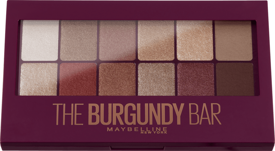 Maybelline Eyeshadow Palette Burgundy Bar Palette 04, 10 G