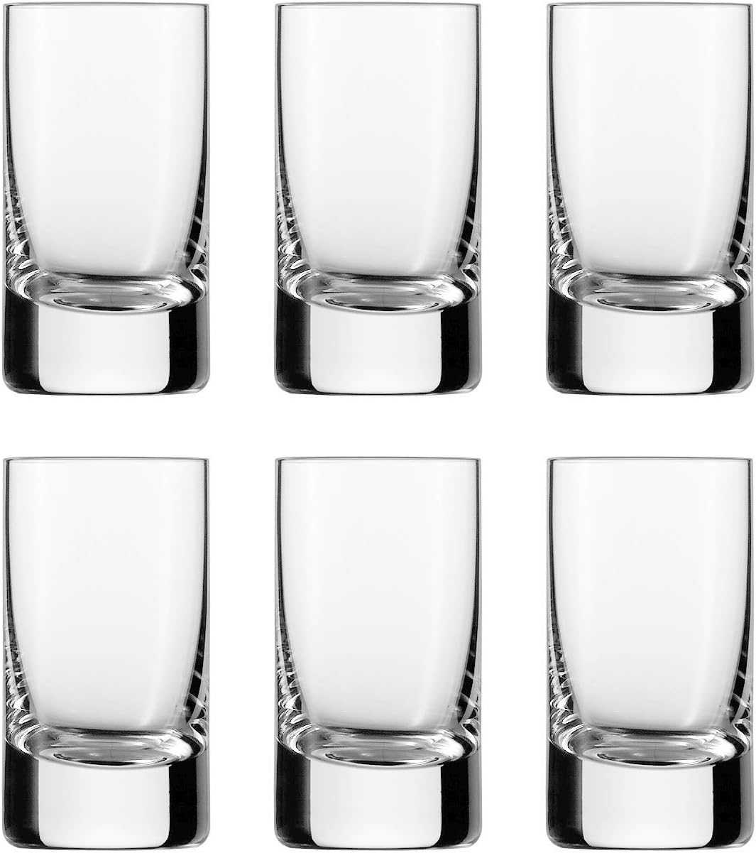 Schott Zwiesel Store Schott Zwiesel 7544377 Paris Set of 6 Mugs Tall 4 cl Liqueur Clear Crystals 3.8 x 3.8 x 7.2 cm