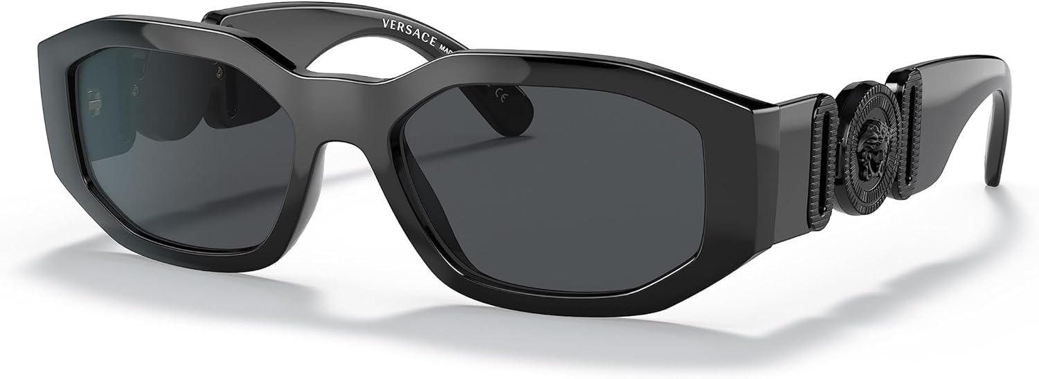 Versace VE4361-536087-53 - Men\'s Sunglasses - Black