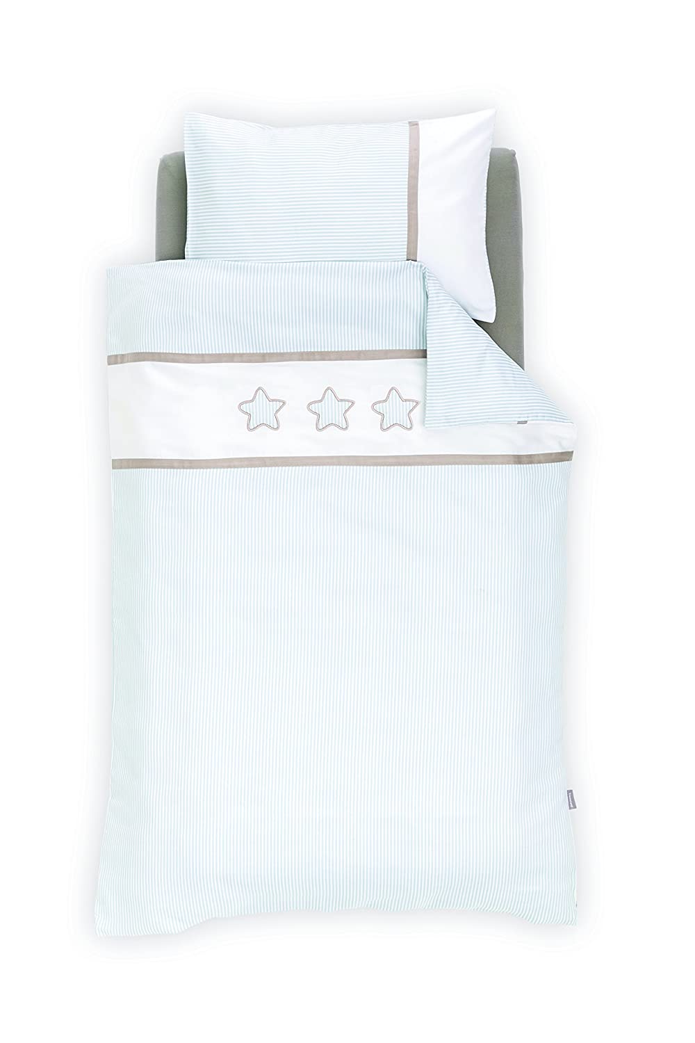 Traeumeland Träumeland TT16303 Dreamy Stars Bed Linen 80 x 80 cm Blue