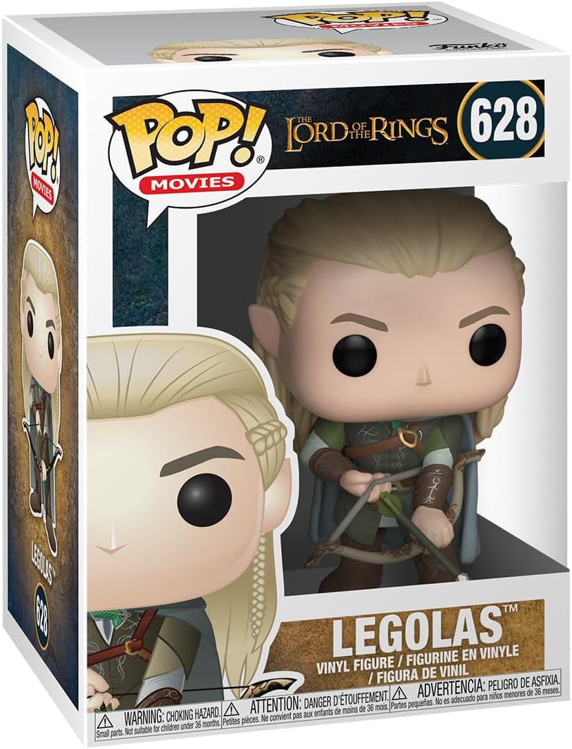 Funko Pop! Vinyl: Lord of The Rings/Hobbit: Legolas - Vinyl Collectible Figure - Gift Idea - Official Merchandise - Toys For Children and Adults - Movies Fans - Model Figure For Collectors