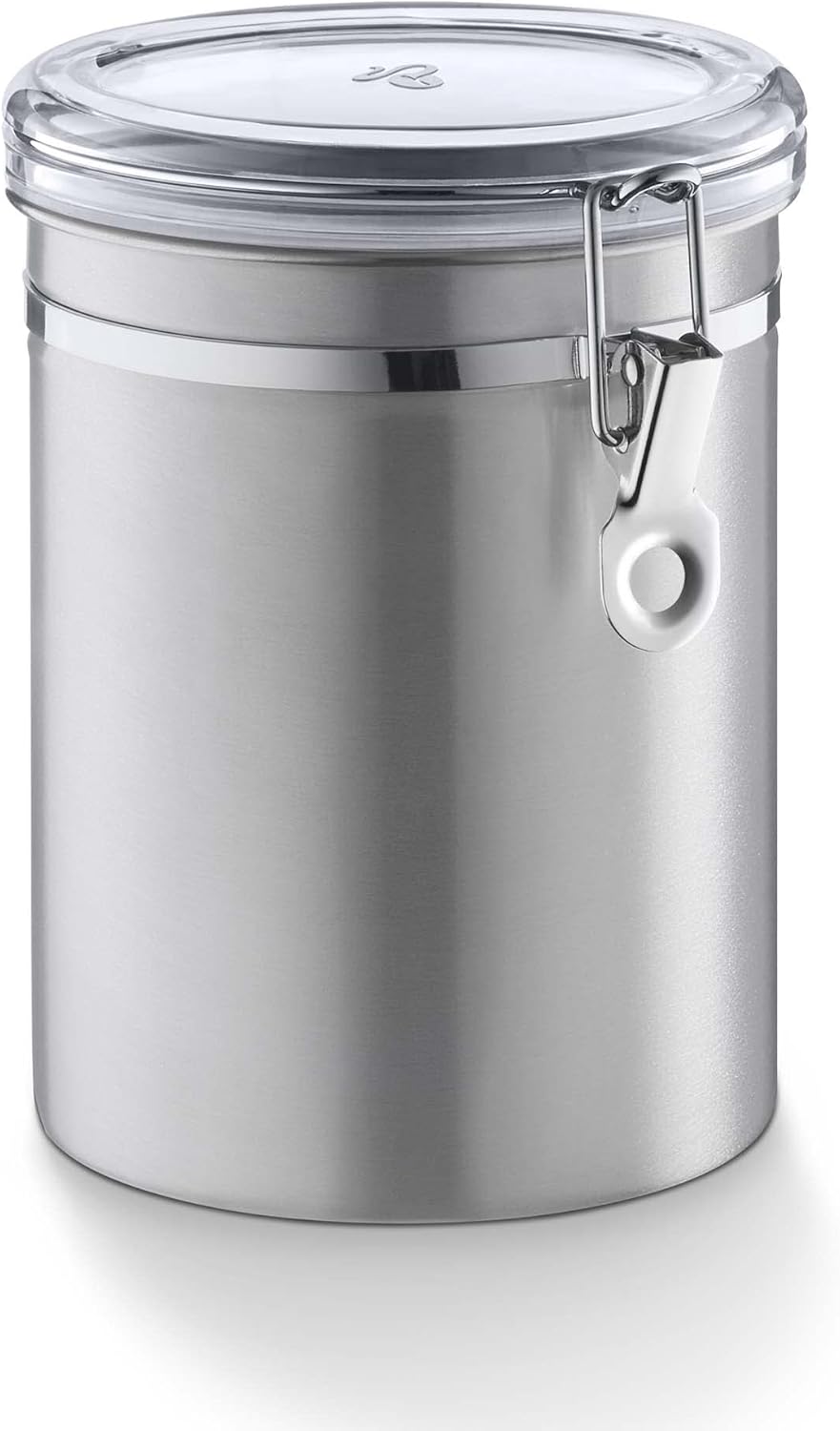 Tchibo Aroma can, coffee tin, 500 g capacity, aroma-tight, stainless steel