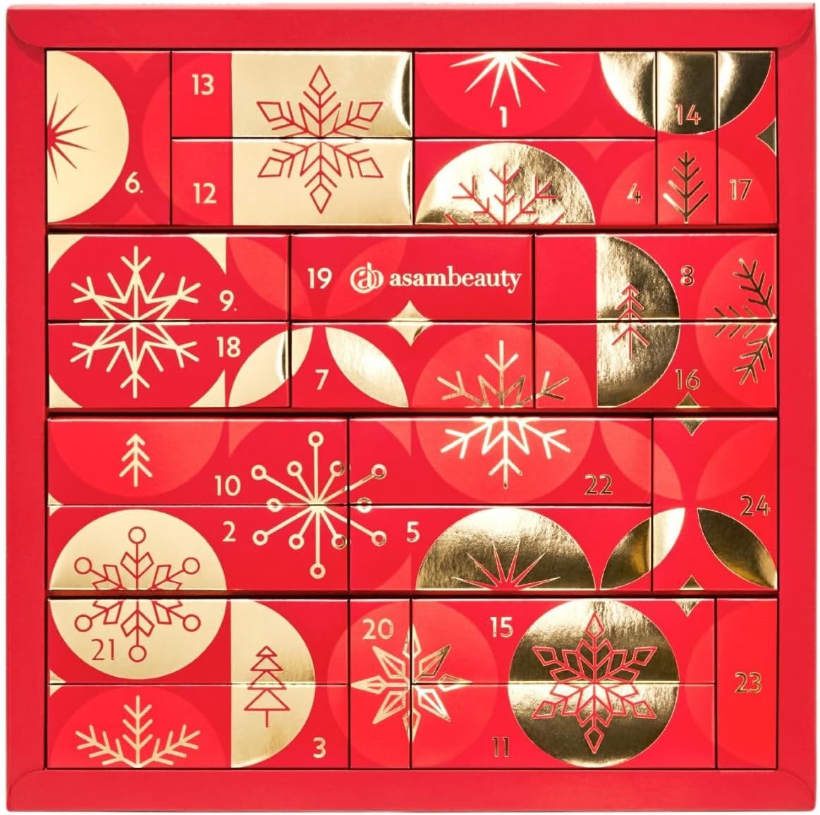 M. Asam asambeauty Advent Calendar, Anticipation of Christmas with 24 Beauty Surprises, with Face Creams, Hair Care, Body Care Products and Much More