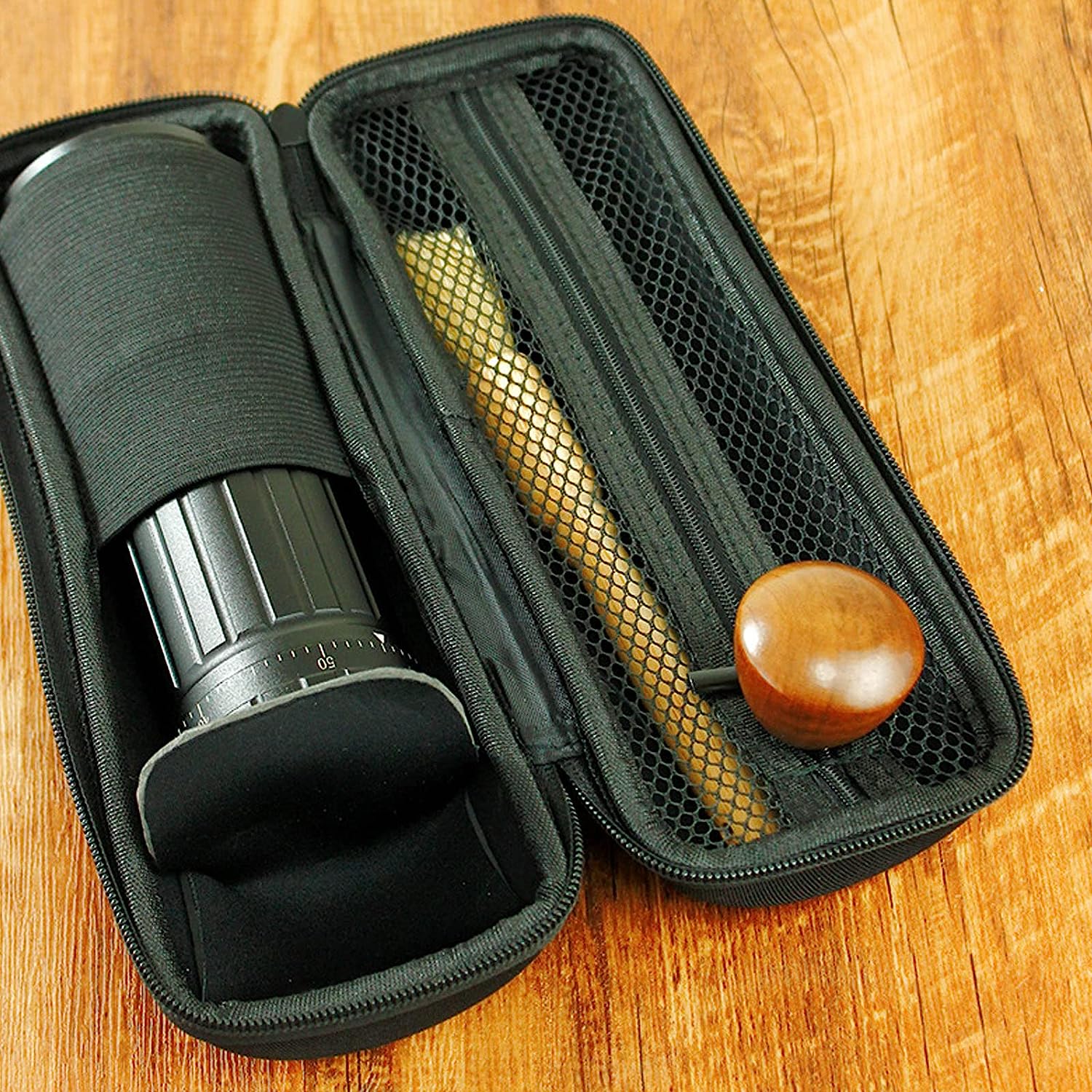Hztyyier Manual Coffee Grinder Bag, Waterproof, Portable, Durable, Storage Case for Coffee Grinders, Made of Non-Woven Fabric, for Outdoor Travel