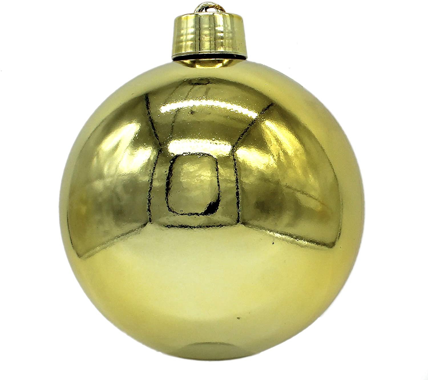 DARO DEKO DARO Decorative Christmas Bauble XXL Diameter 25 cm - 1 piece Shiny Gold